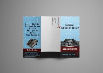 Telecom Source of NY Brochure Design