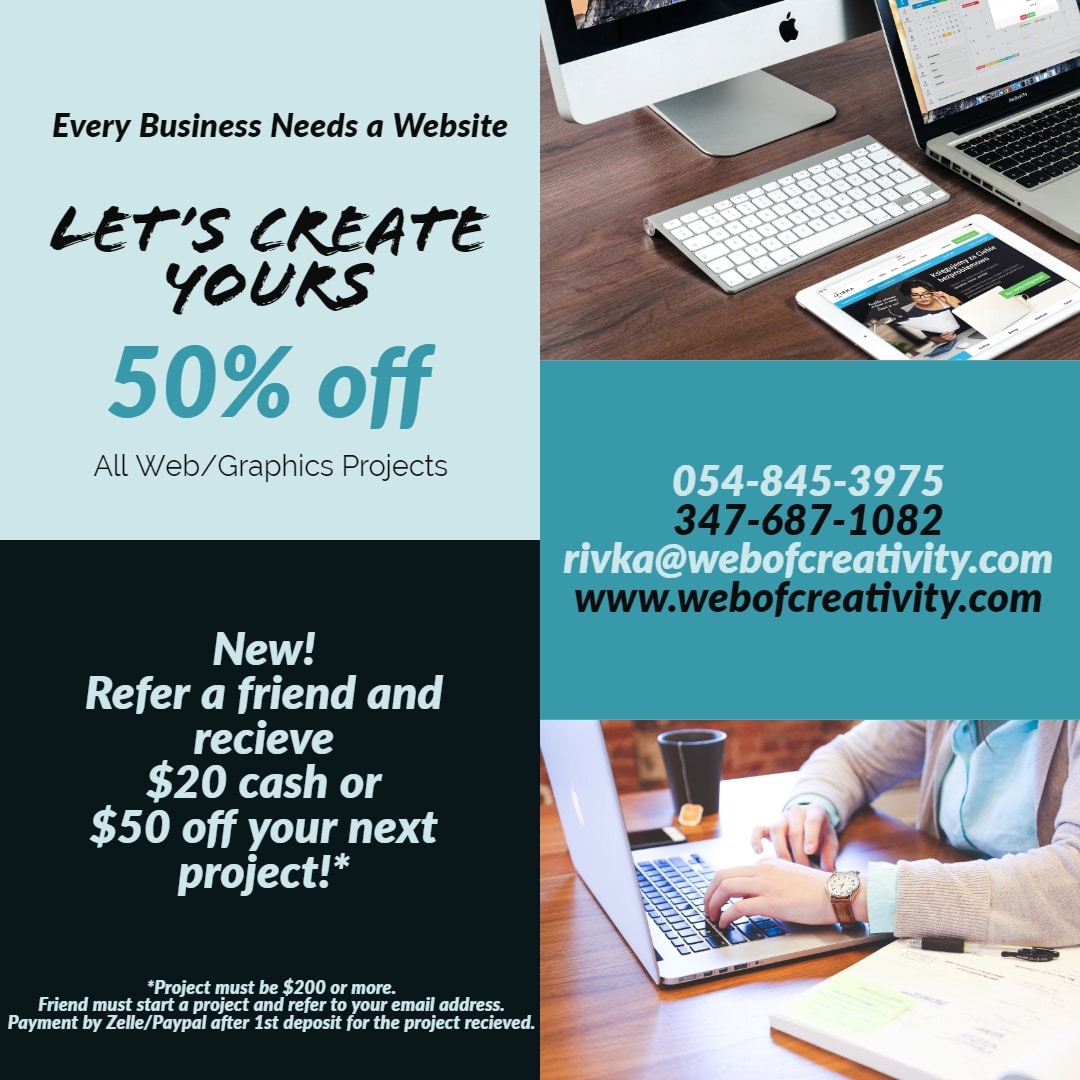 insta Web of Creativity Social Media Posts