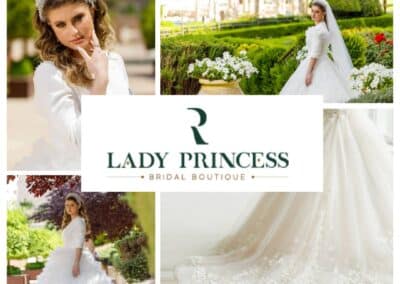 Lady Princess Bridal Ad design