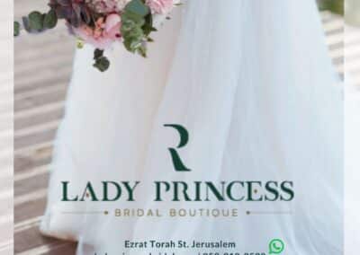Lady Princess Bridal Ad design