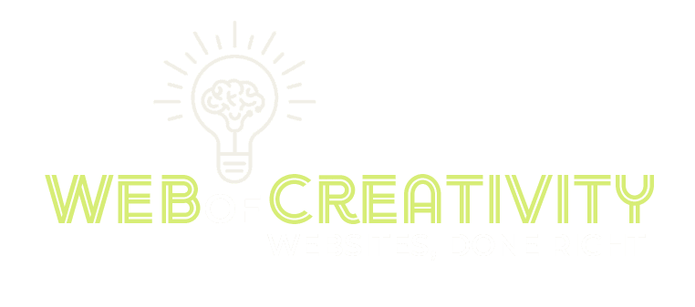 Web of creativity New Logo Web of Creativity Landing